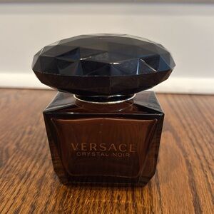 Versace Purple Gold Crystal Noir Eau De Toilette 3 FL. OZ. Empty Perfume Bottle